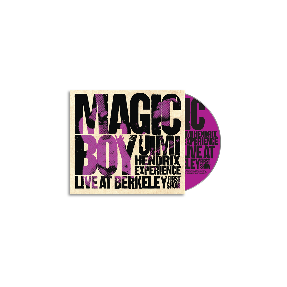 Magic Boy: The Jimi Hendrix Experience Live At Berkeley (First Show) CD