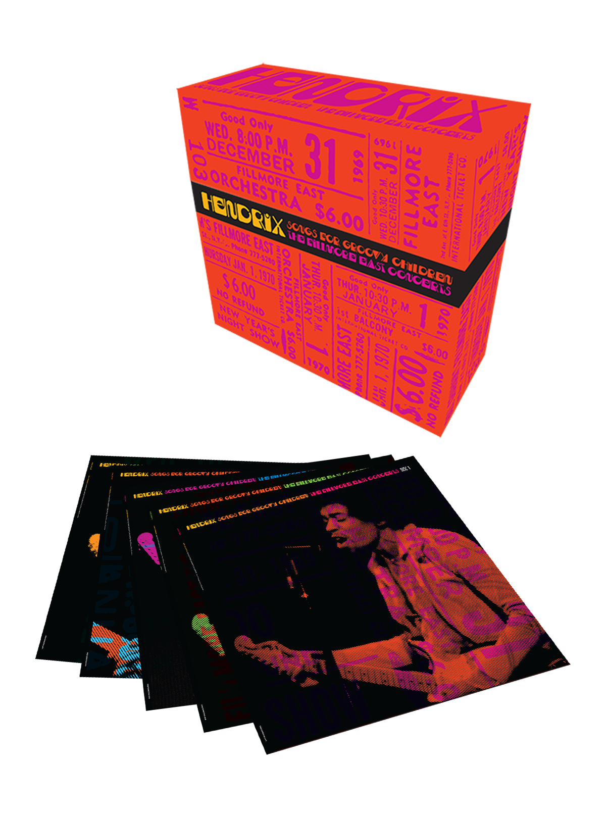 Songs For Groovy Children: The Fillmore East Concerts - 5CD Box Set