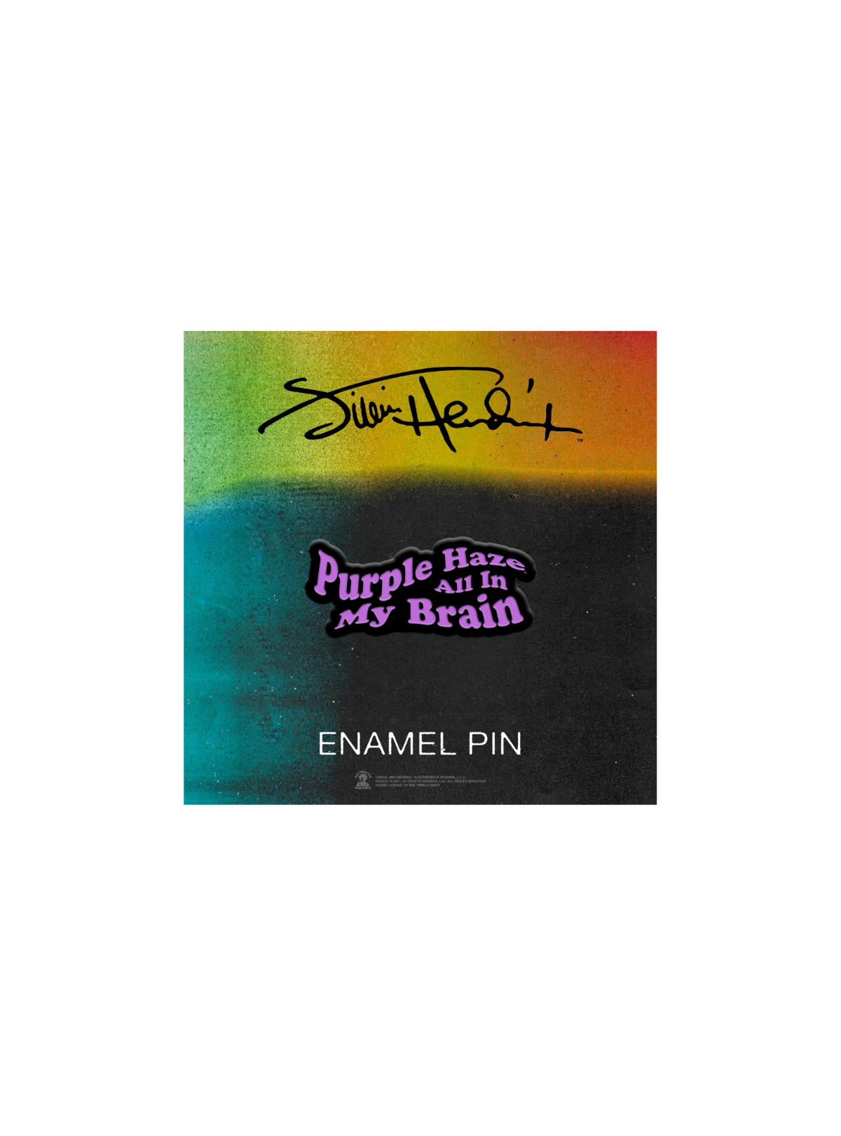 Purple Haze Enamel Pin