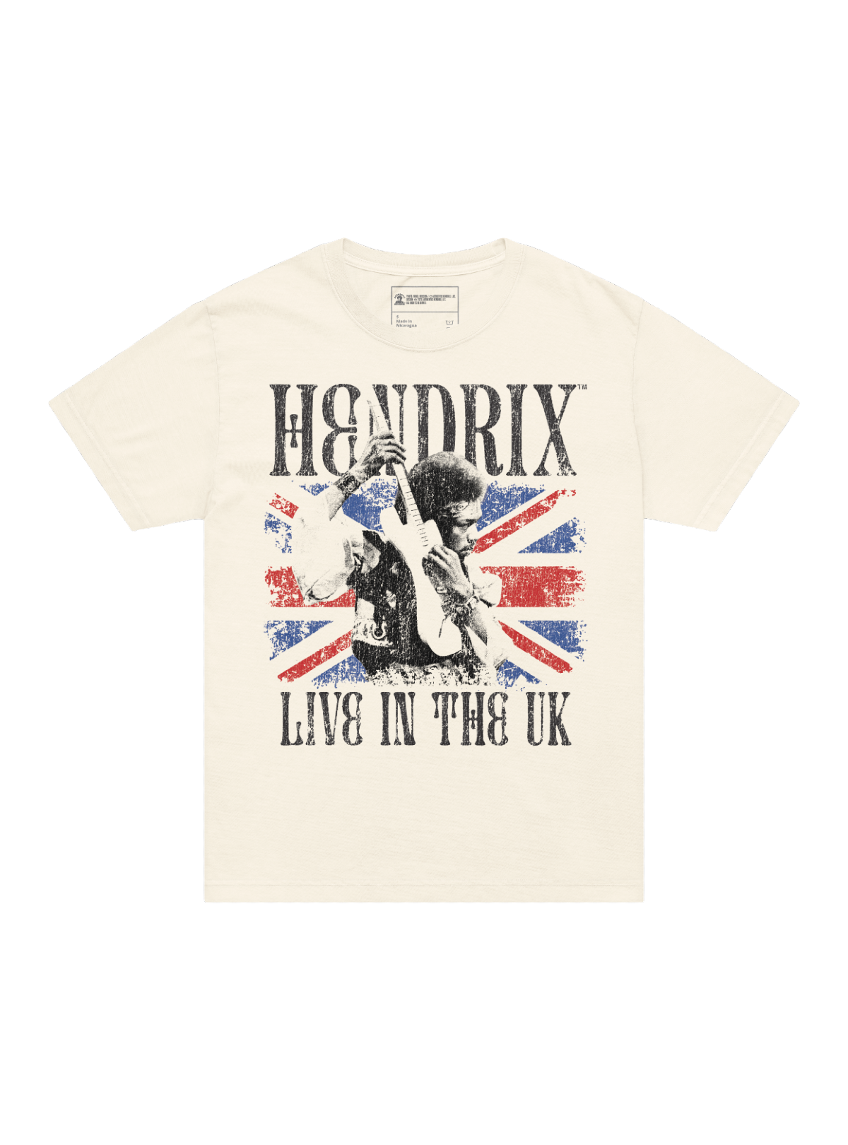 Hendrix Live In The UK Oversized Tee