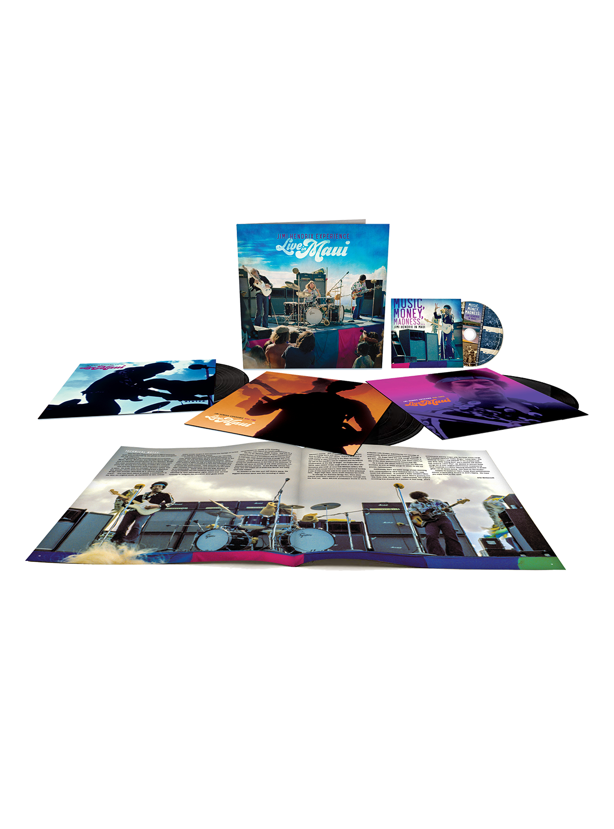 The Jimi Hendrix Experience: Live in Maui - 3LP/1 Blu-ray Box Set