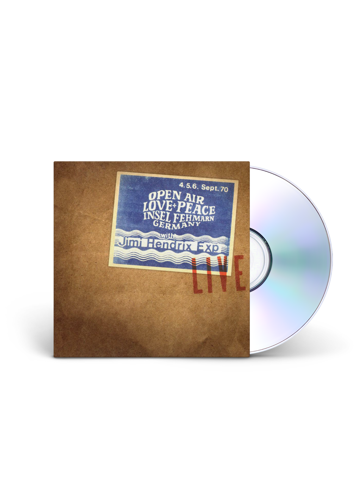 The Jimi Hendrix Experience: Live at the Isle of Fehmarn - CD [DAGGER RECORDS]