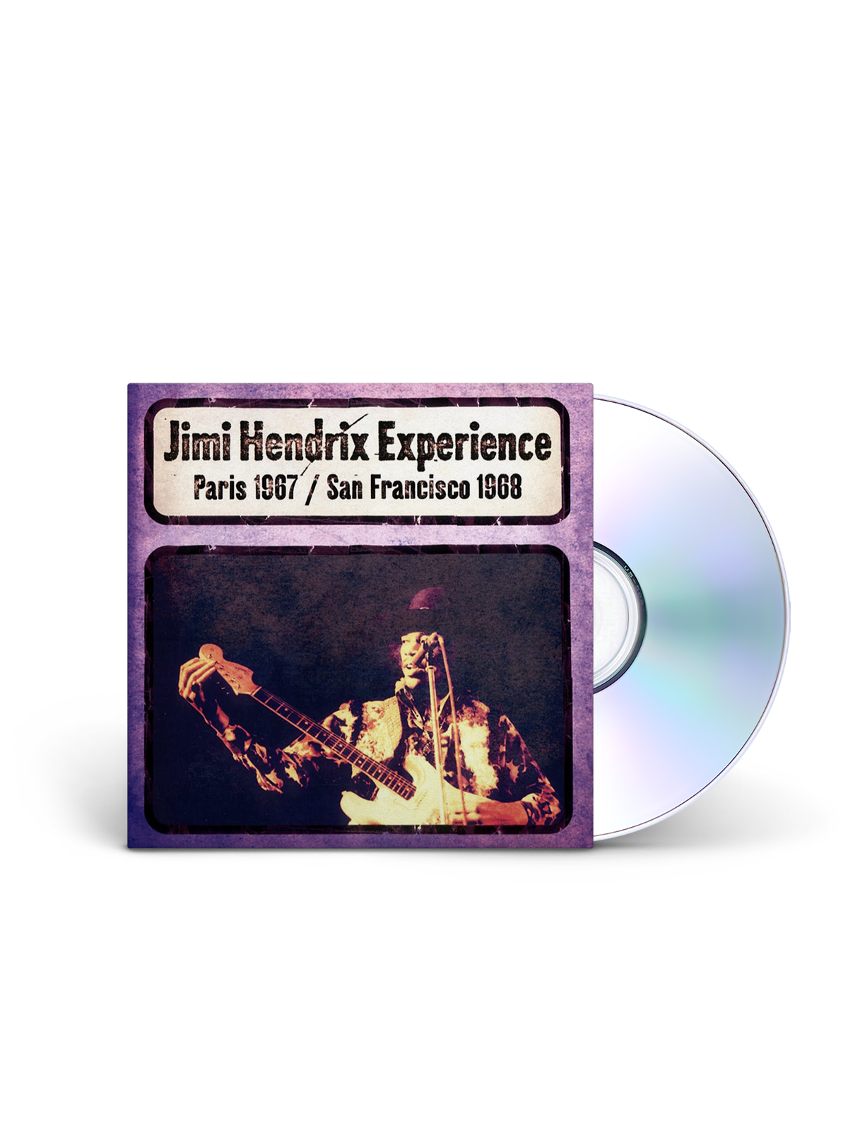 The Jimi Hendrix Experience: Paris 1967/San Francicso 1968 - CD [DAGGER RECORDS]
