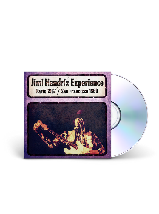 The Jimi Hendrix Experience: Paris 1967/San Francicso 1968 - CD [DAGGER RECORDS]