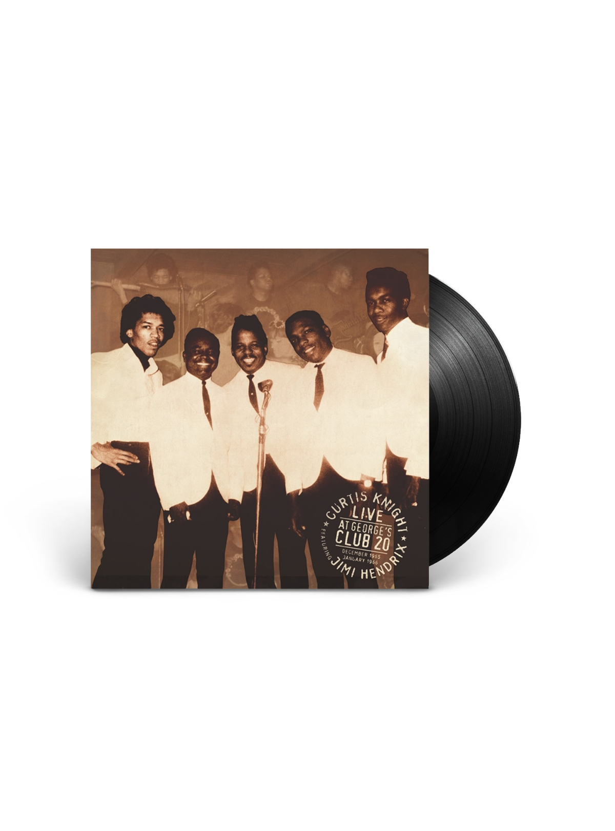 Curtis Knight feat. Jimi Hendrix: Live at George's Club - 2LP Vinyl [DAGGER RECORDS]