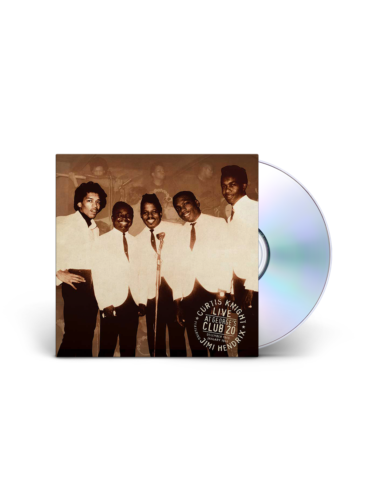 Curtis Knight feat. Jimi Hendrix: Live at George's Club 20 - CD [DAGGER RECORDS]