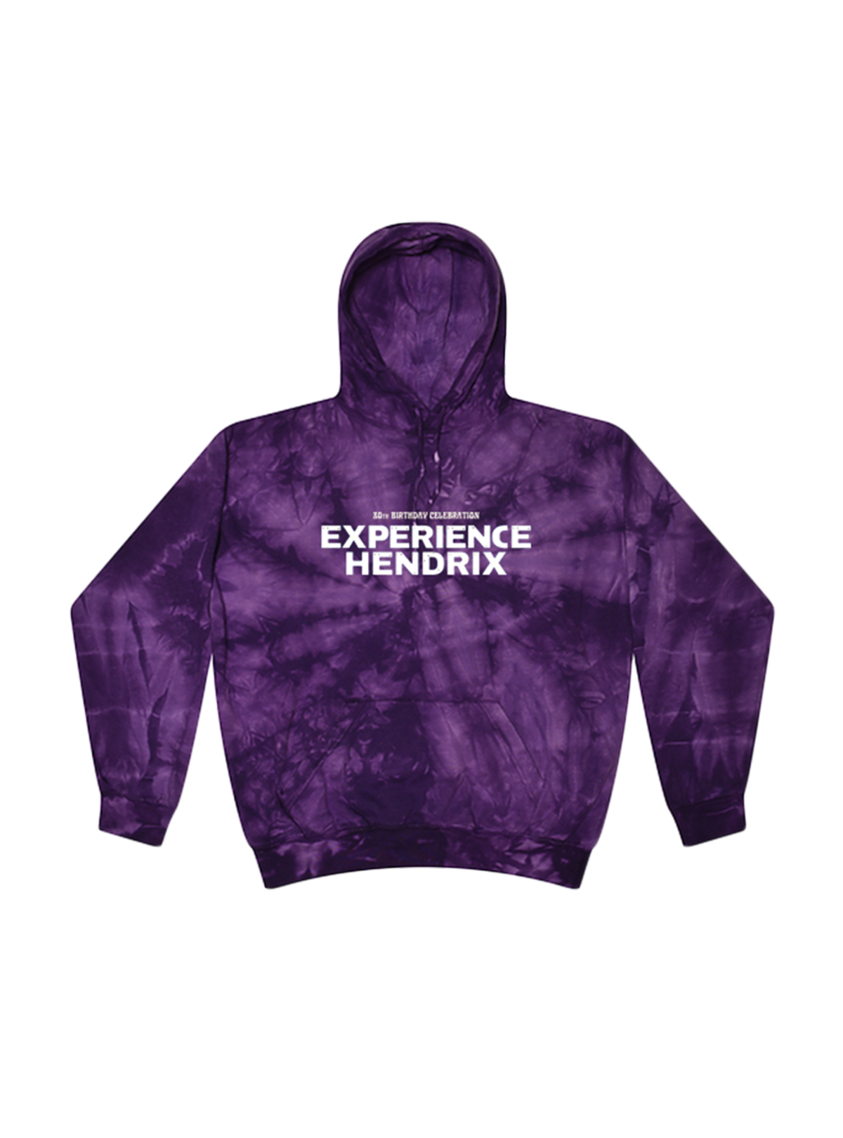 Experience Hendrix Birthday Celebration Tie Dye Hoodie