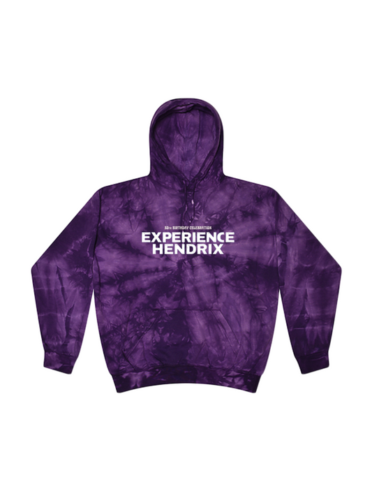 Experience Hendrix Birthday Celebration Tie Dye Hoodie