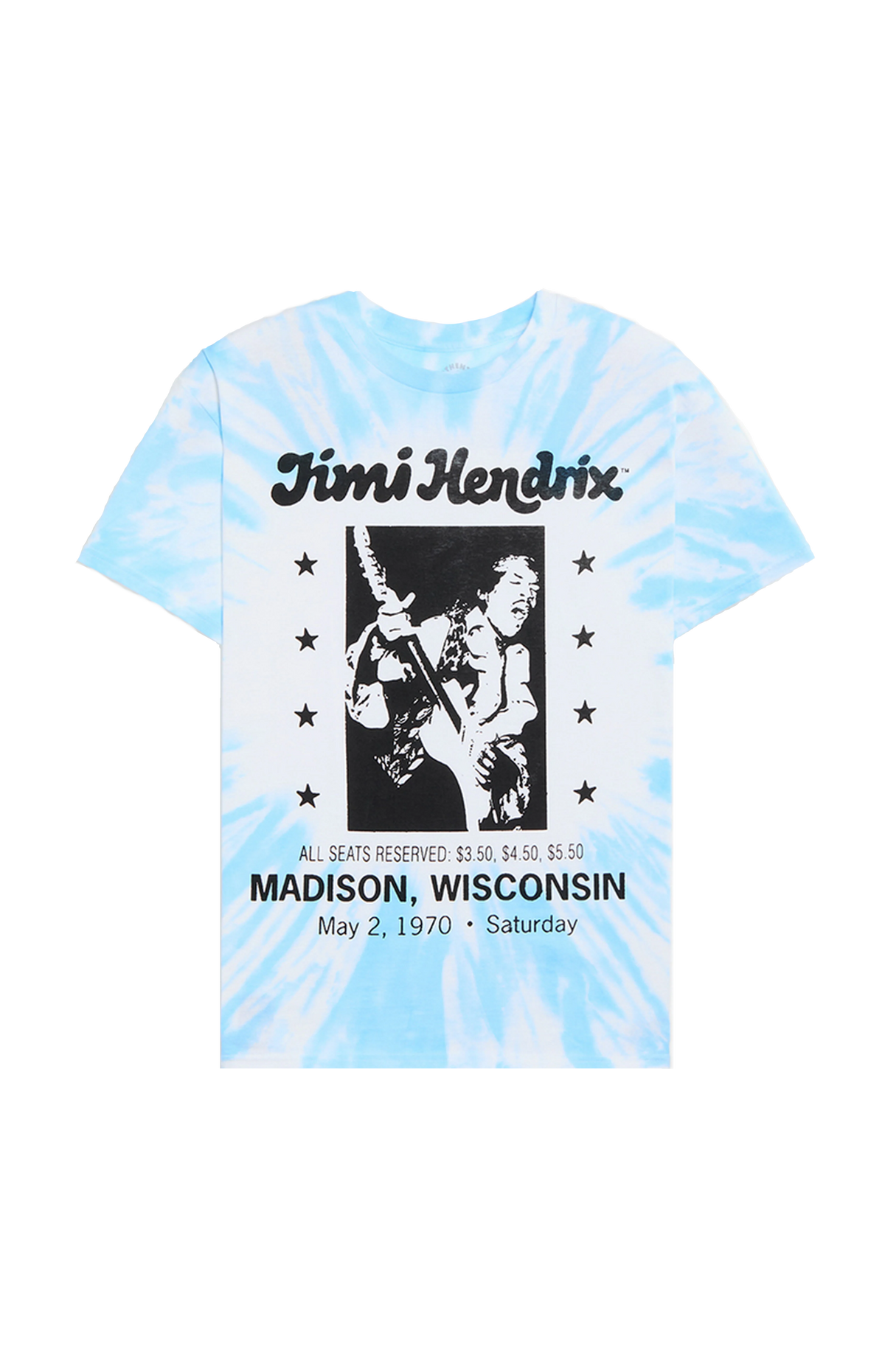 Madison 1970 Tie-Dye Tee – Jimi Hendrix US Store