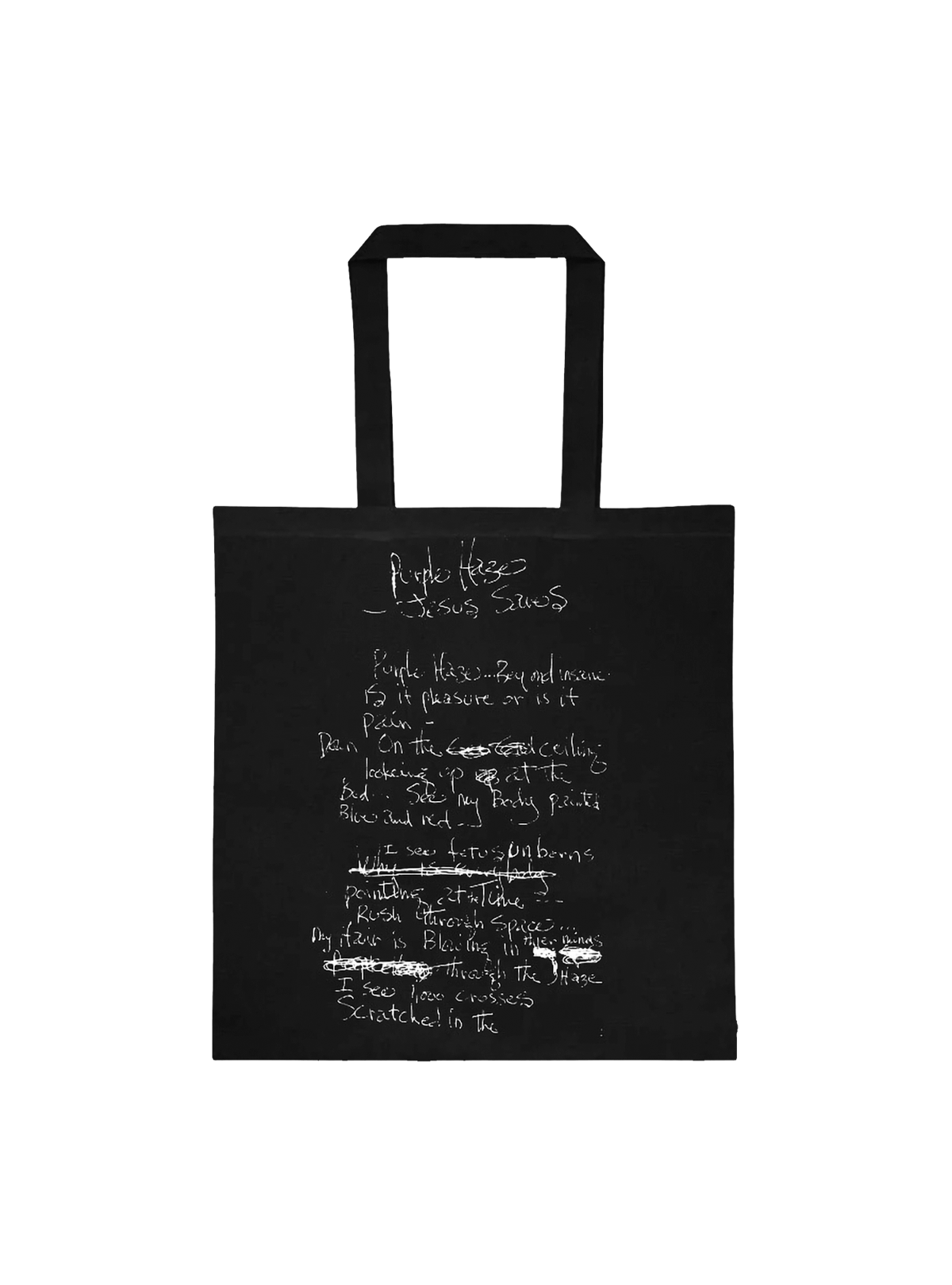 Handwritten Tote Bag