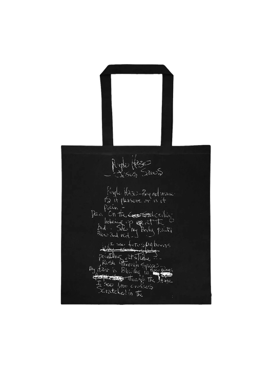 Handwritten Tote Bag