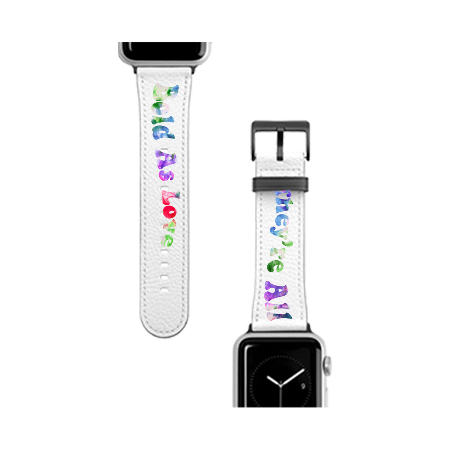 Bold as Love White Smartwatch Band