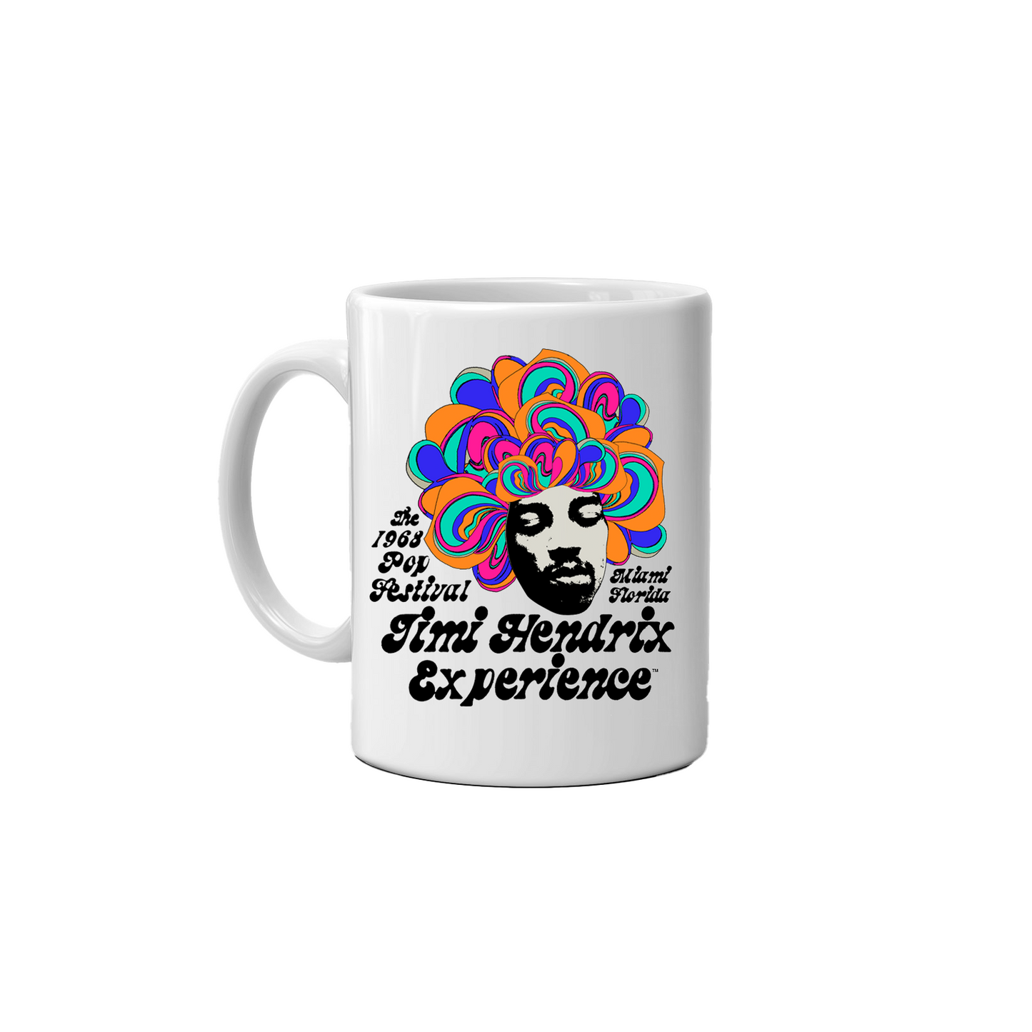 Hendrix 1968 Pop Festival Mug