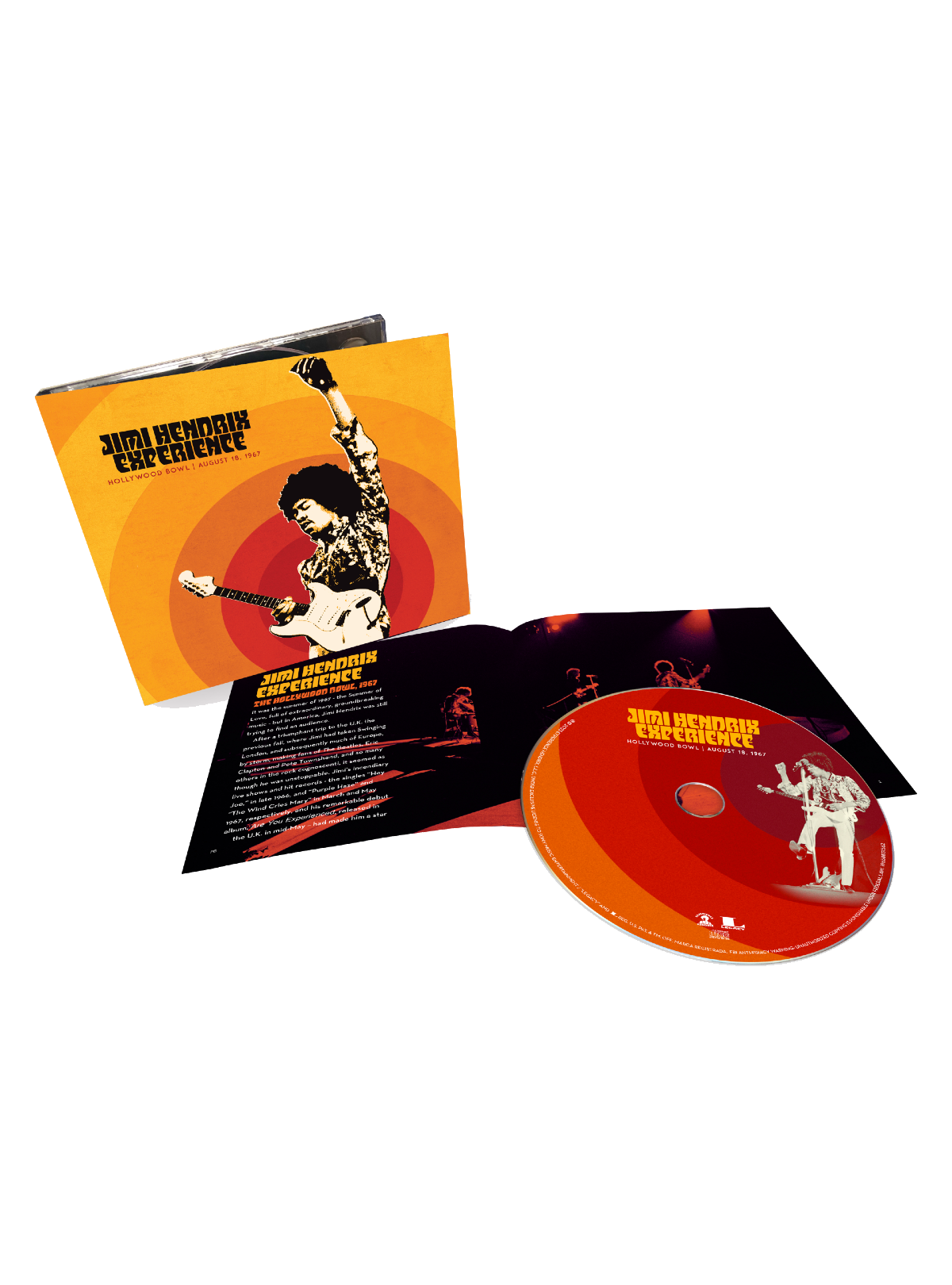 The Jimi Hendrix Experience: Live At The Hollywood Bowl: August 18, 1967 - CD