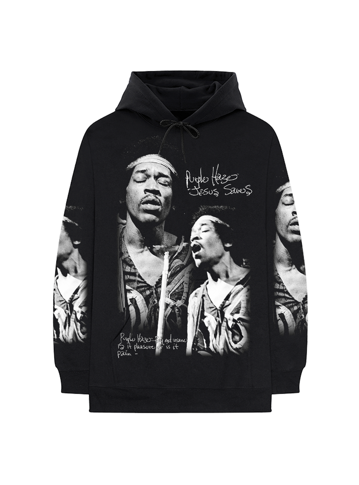 Purple Haze Photo Collage Hoodie