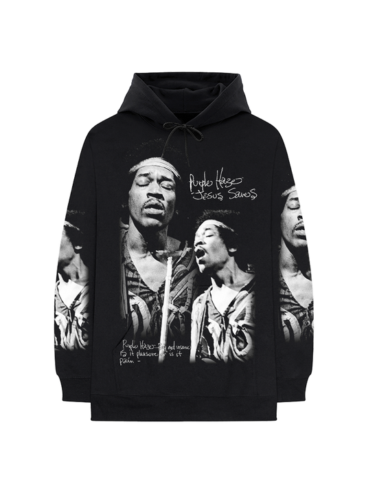 Purple Haze Photo Collage Hoodie
