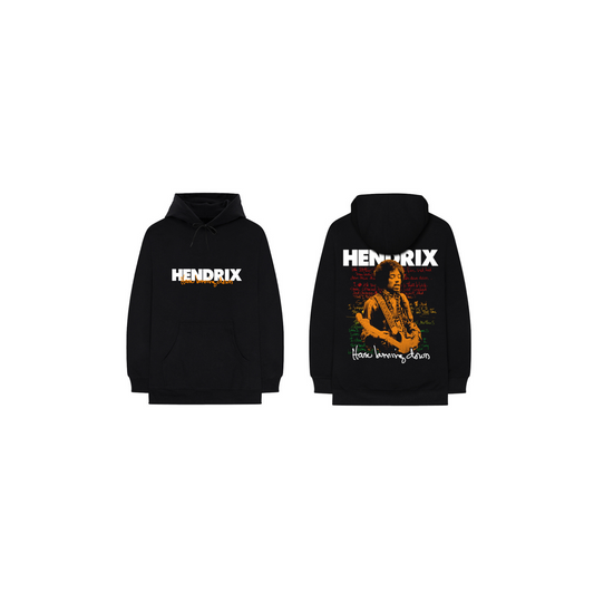 House Burning Down Black Hoodie