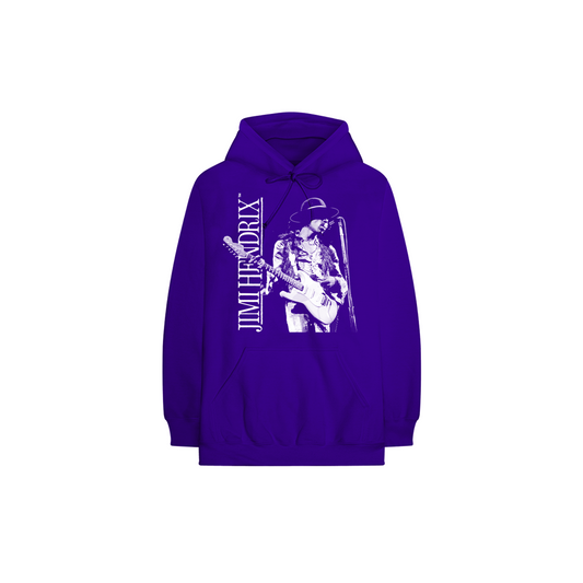 HENDRIX  Purple Photo hoodie