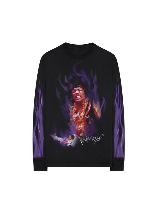 Purple Haze Flame LS Tee