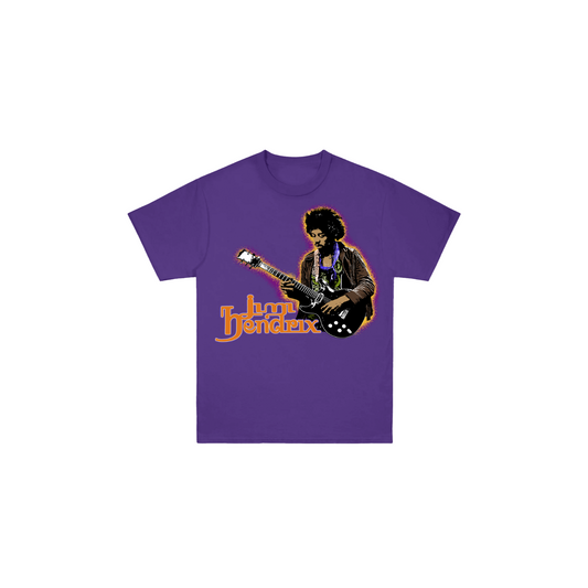 Jimi Hendrix Autumn Glow Purple T-Shirt