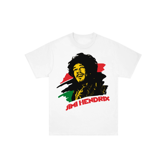 Jimi Hendrix Juneteenth Commemorative Photo T-Shirt