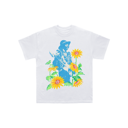 Hendrix White Flower Tee