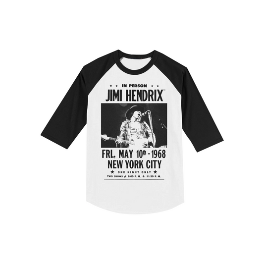 Hendrix NYC Show Flyer Raglan