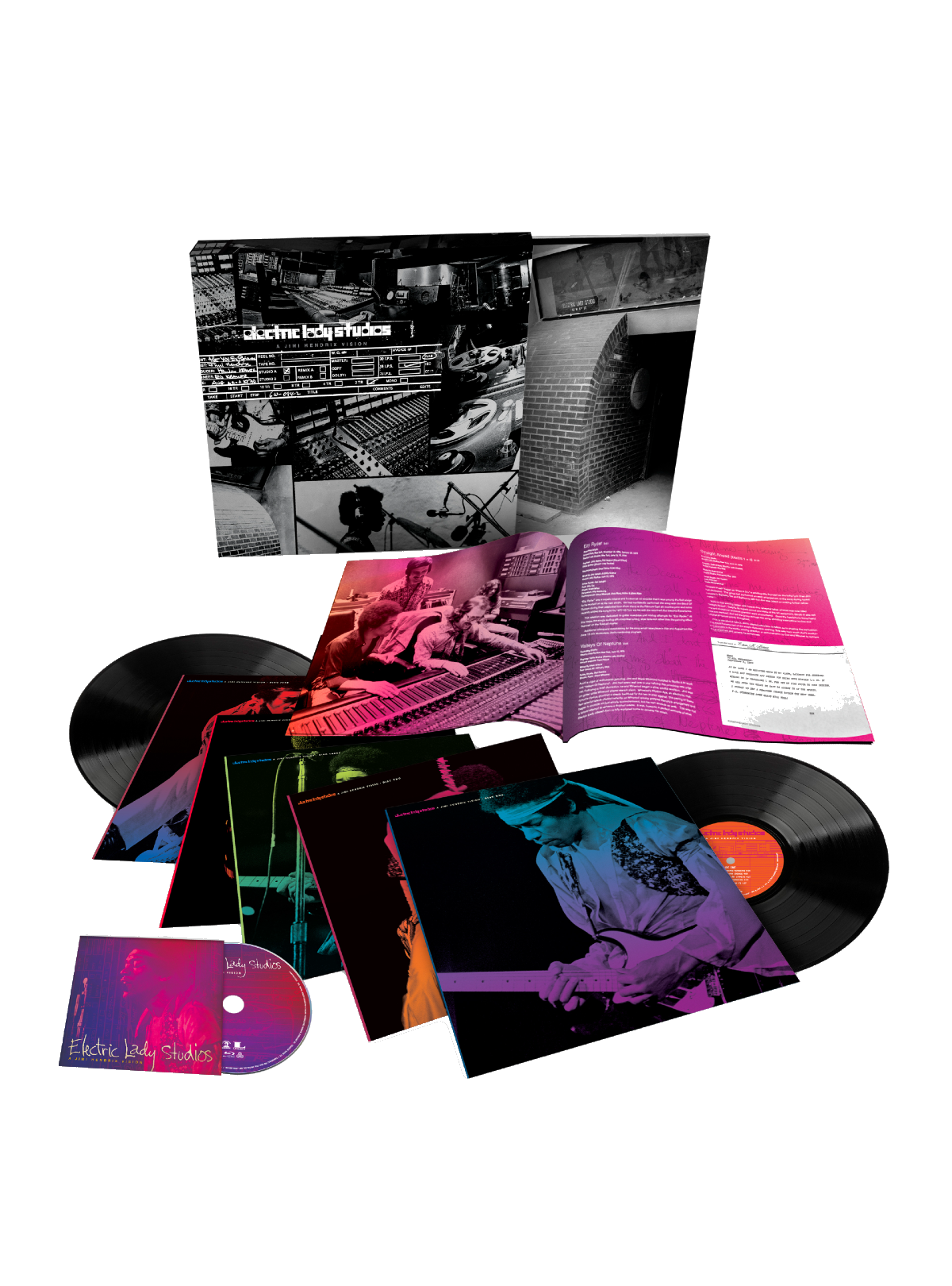 Electric Lady Studios: A Jimi Hendrix Vision - 5LP/1 Blu-ray Box Set