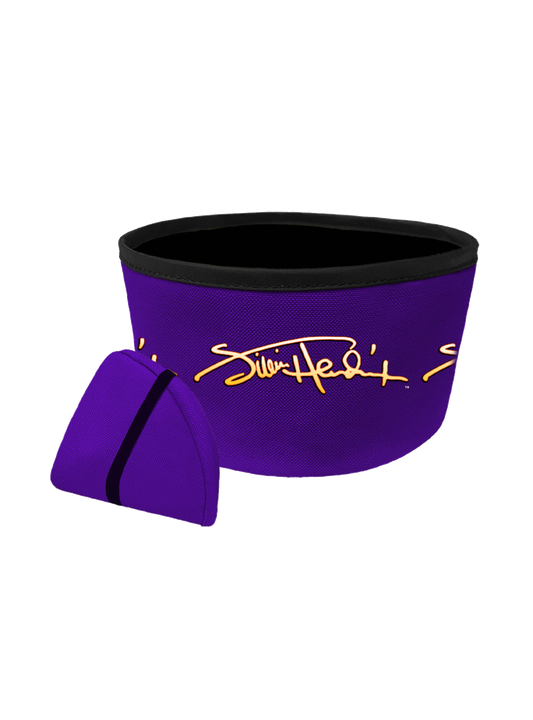 Jimi Hendrix x All Star Dogs Purple Collapsible Pet Bowl